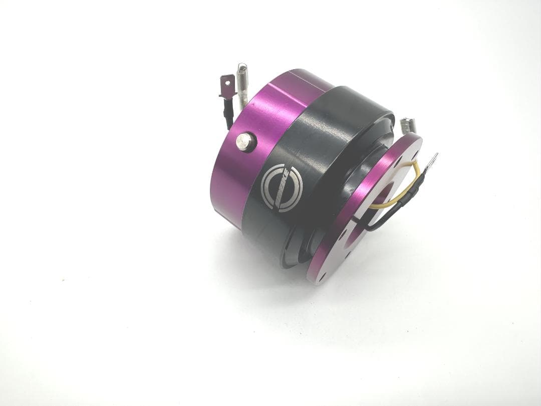 紫 パープル クイックリリース レンチン音 鳴る ステアリングボス Ding