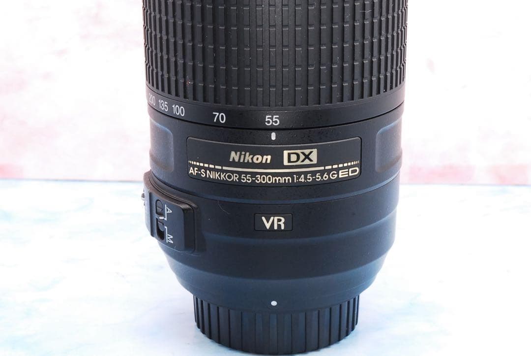 Nikon AF-S 55-300mm VR★手ぶれ補正付★300mm超望遠