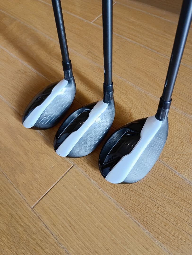 名作M2レスキュー4〜5番〜6番3本セットフレックスS純正ヘッドカバー付おまけ付