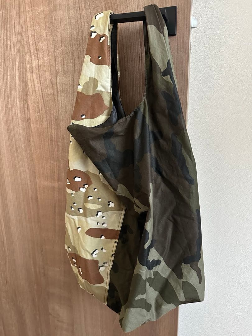MM6 エムエムシックス カモフラ迷彩 ドッキング トート ショッピング バッグ