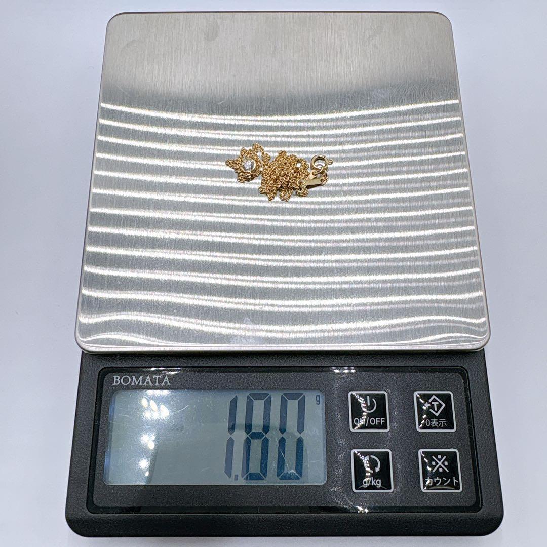 極美品 オールドティファニー バイザヤード 4.3mm ネックレス k18