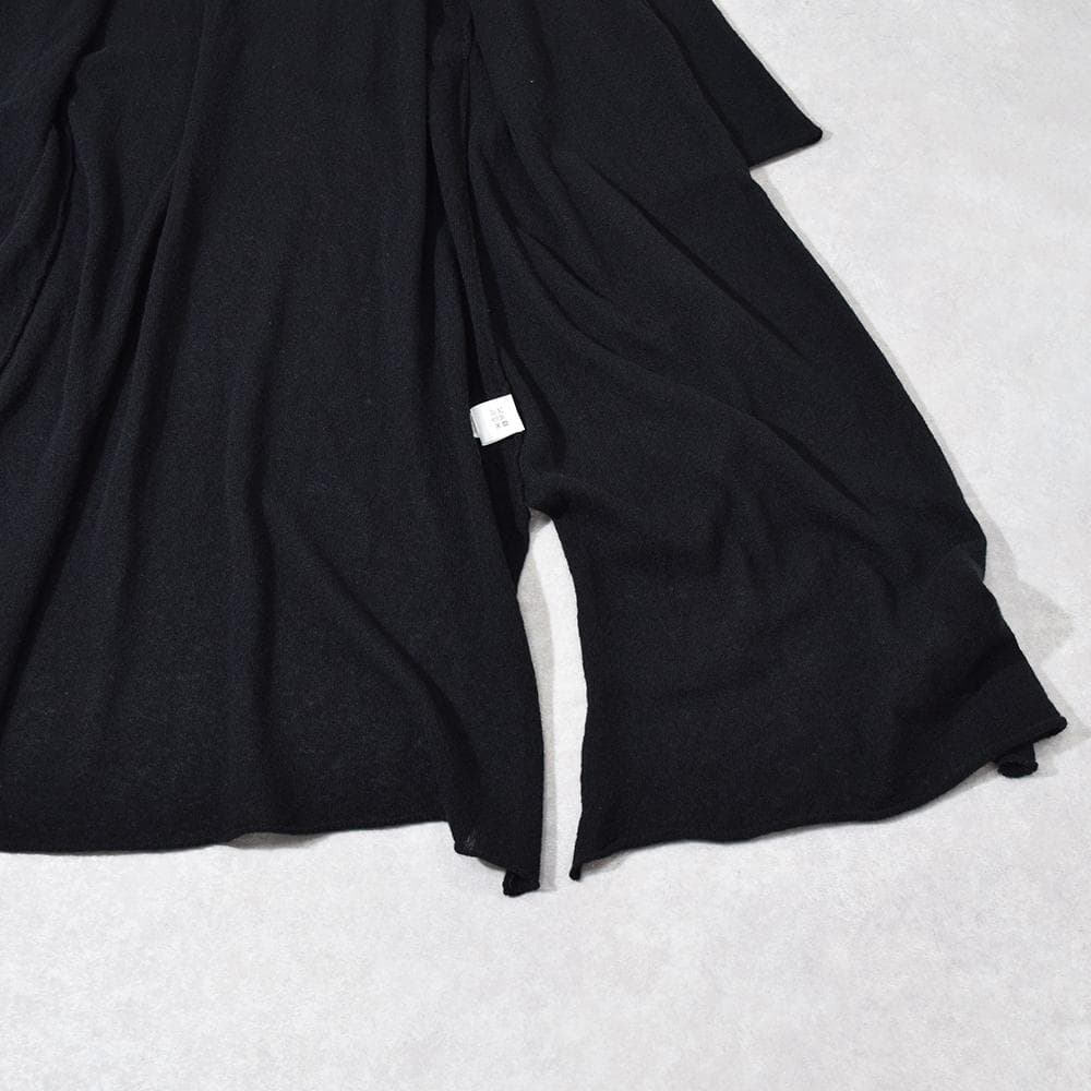 forte_forte カシミヤ ガウン ロングカーディガン タッセル紐付き