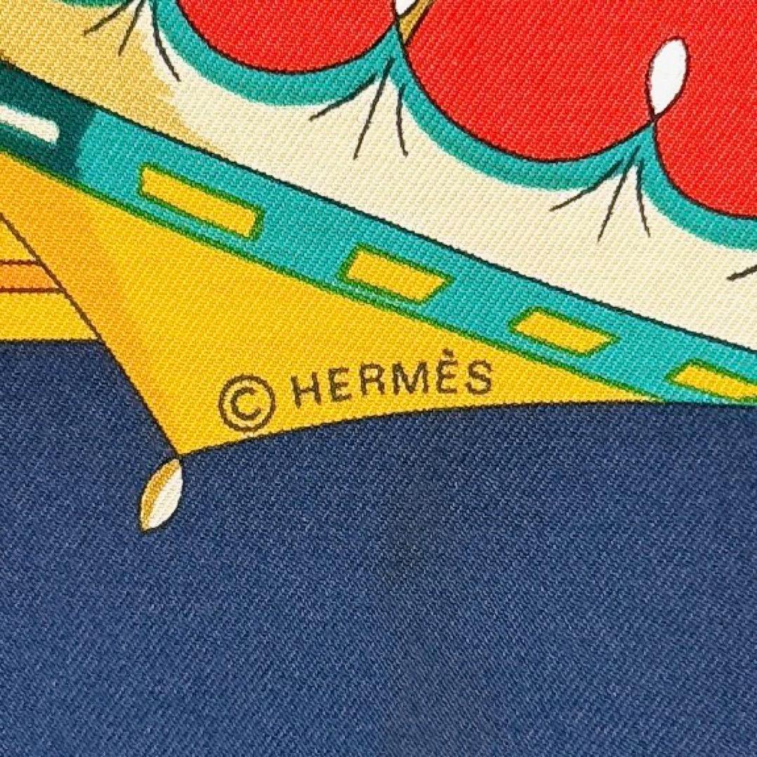 エルメススカーフ カレ90 シルクOMBRELLES ET PARAPLUIES