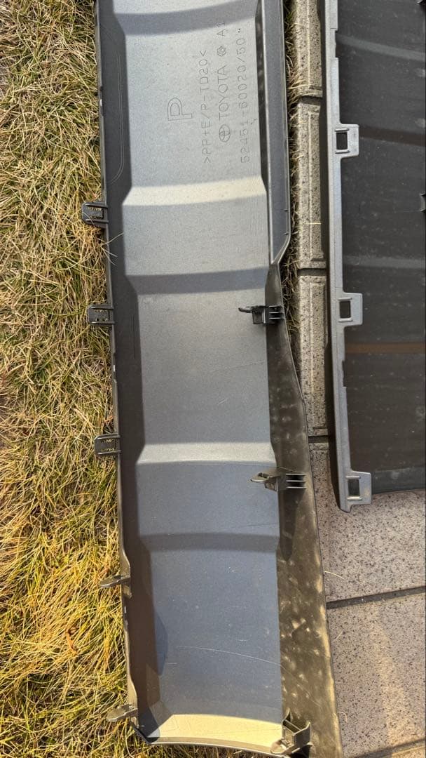 【にこる】ランドクルーザー250 VX 純正外装パーツ3点セット