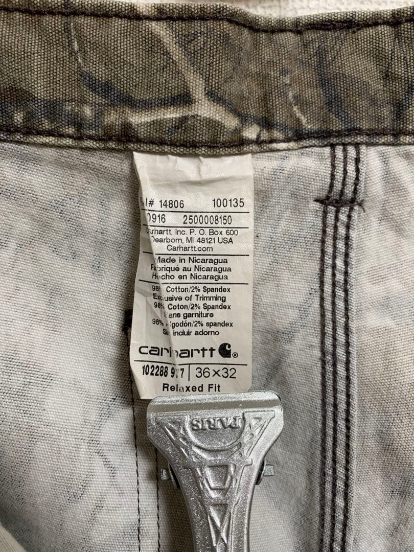 K*n様 Carhartt real tree duck painter pan