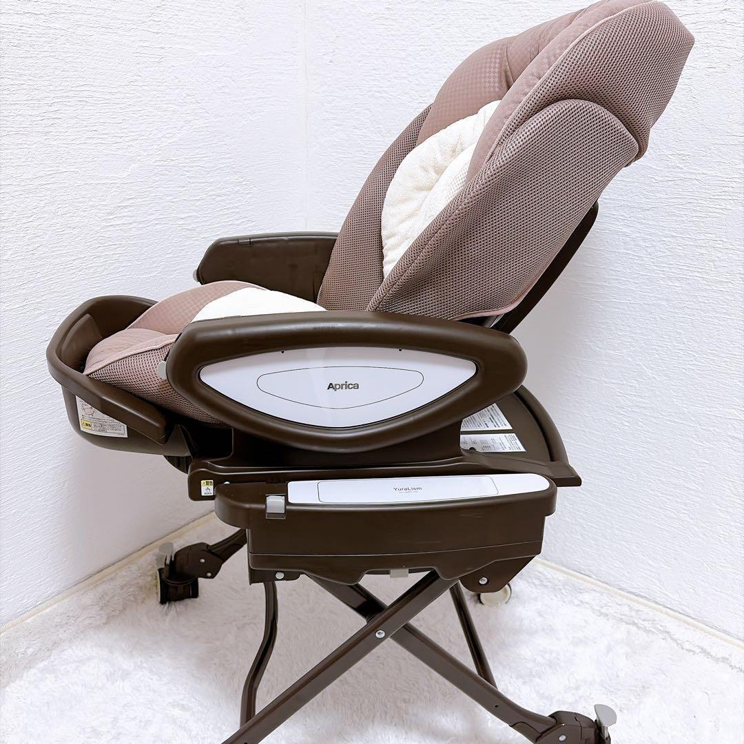 アップリカ　ユラリズムオート　オートスイング　電動　ハイローチェア　Aprica