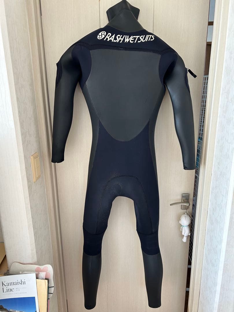 RASH WETSUITS フルスーツ ブラック　セミドライ　５ミリ　3ミリ