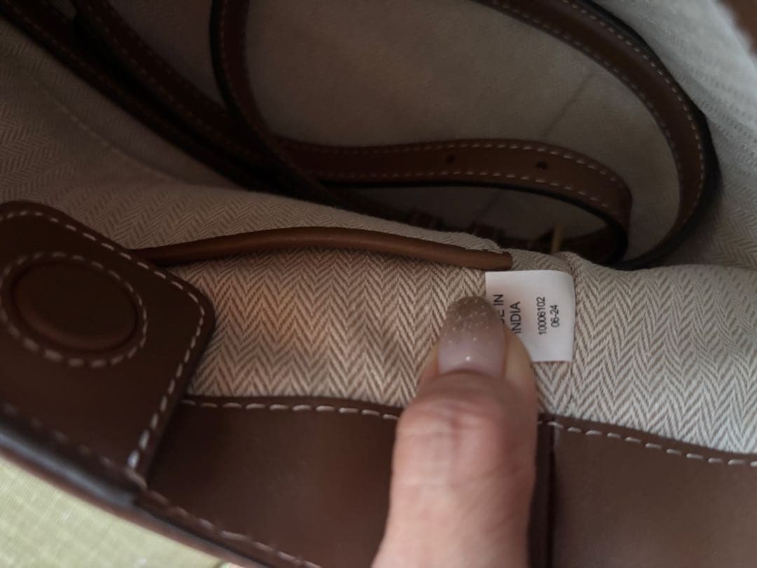 【超美品】 Tory Burch ブラウンショルダーバッグのみ　まめまめさん限定