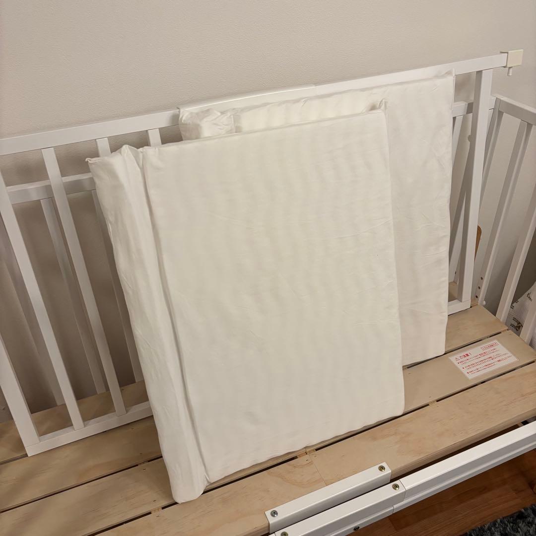 大和屋　ソイネール3 そいねーるIII ホワイト　ベビーベッド