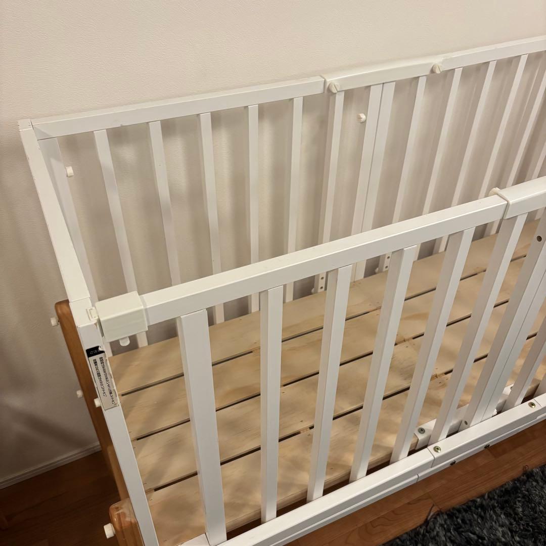 大和屋　ソイネール3 そいねーるIII ホワイト　ベビーベッド