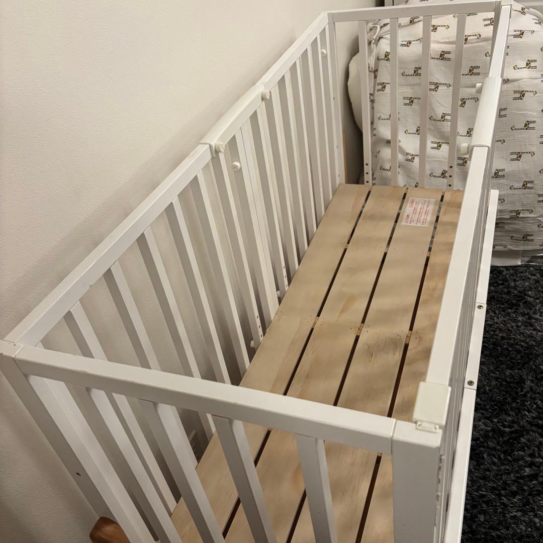 大和屋　ソイネール3 そいねーるIII ホワイト　ベビーベッド