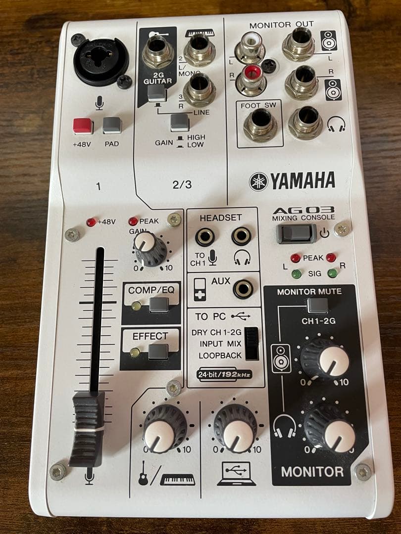 【本体のみ】 YAMAHA AG03 オーディションインターフェイス