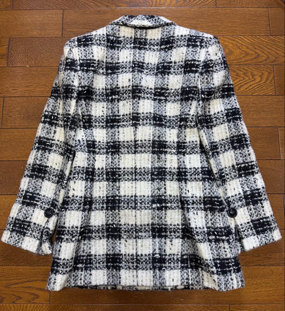 80〜90s ビンテージChristian Dior チェック柄 ツイードJK