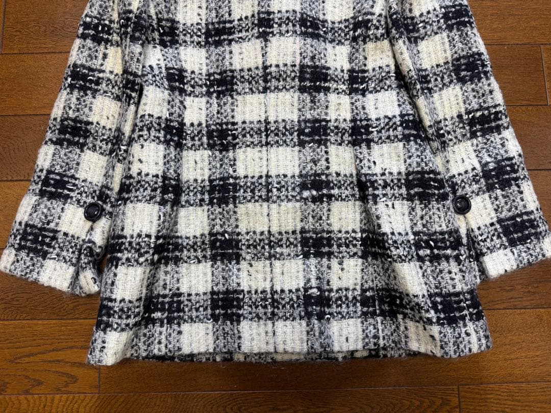 80〜90s ビンテージChristian Dior チェック柄 ツイードJK