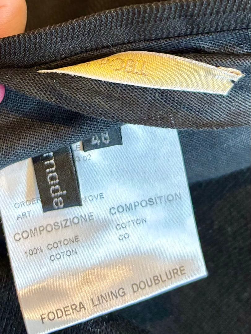 CAROL CHRISTIAN POELL ブラック　スラックス