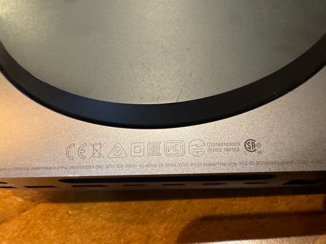 ま*き様 Apple Mac mini2018 スペースグレー