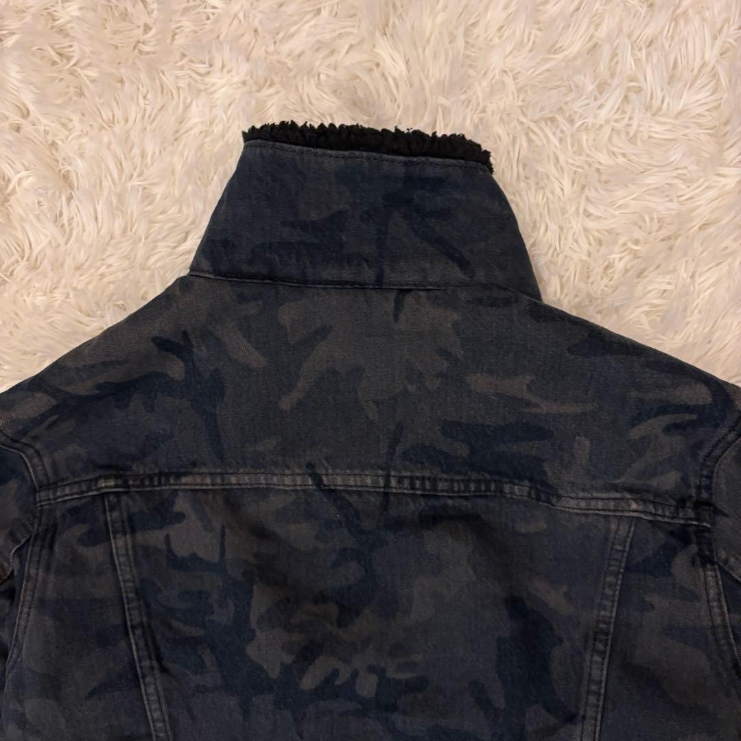 カリメル様　JTコラボ Fresh Leaves ボアGジャン 迷彩 S