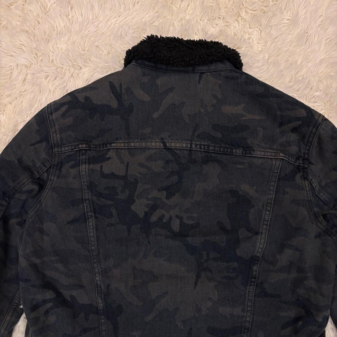 カリメル様　JTコラボ Fresh Leaves ボアGジャン 迷彩 S