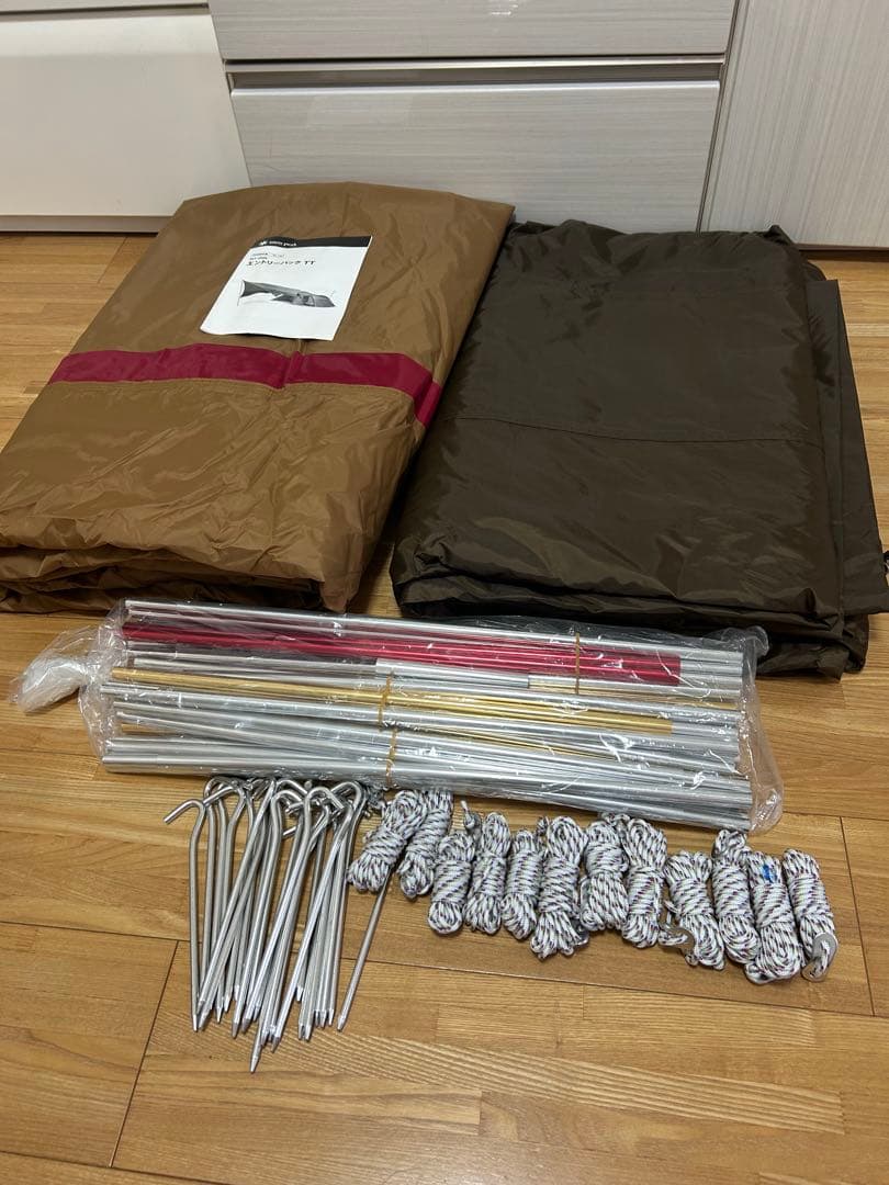 新品 PeakエントリーパックTT テント·タープ&シートセット