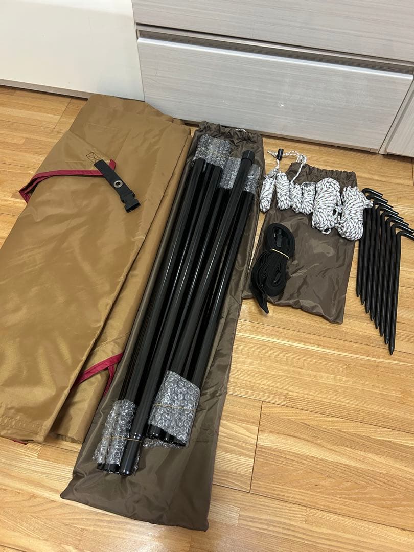 新品 PeakエントリーパックTT テント·タープ&シートセット