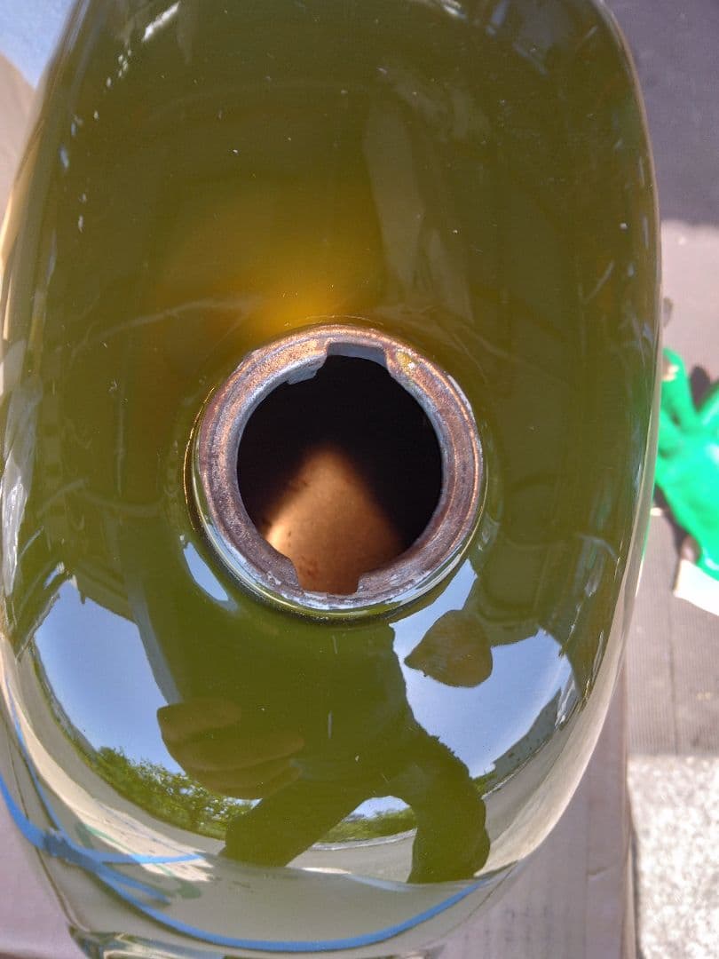 モンキー4l　グリーン タンクセット塗装済みです。