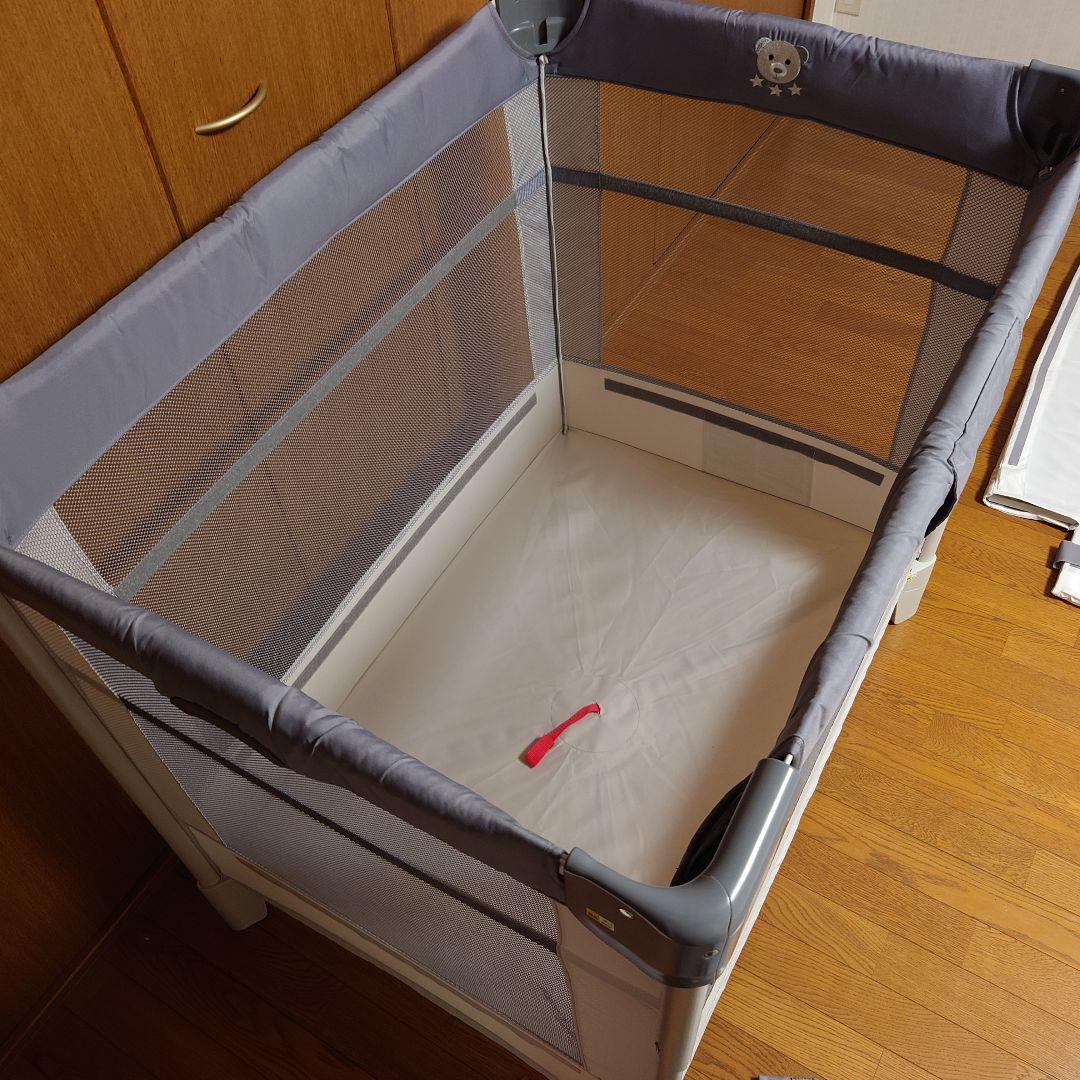 【極美品】アップリカ　ココネルエアーAB グレーベア