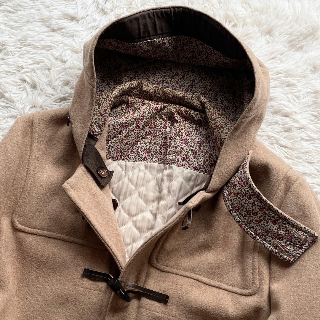 希少 XLサイズ フレッドペリー ダッフルコート キルティング 中綿 キャメル