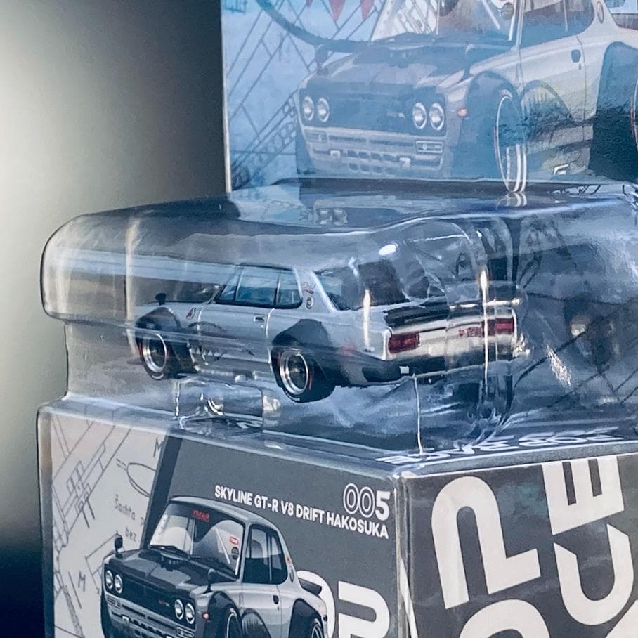 【ふわふわ】1/64 橙ケンメリ & 銀ハコスカ & 白黒トレノ