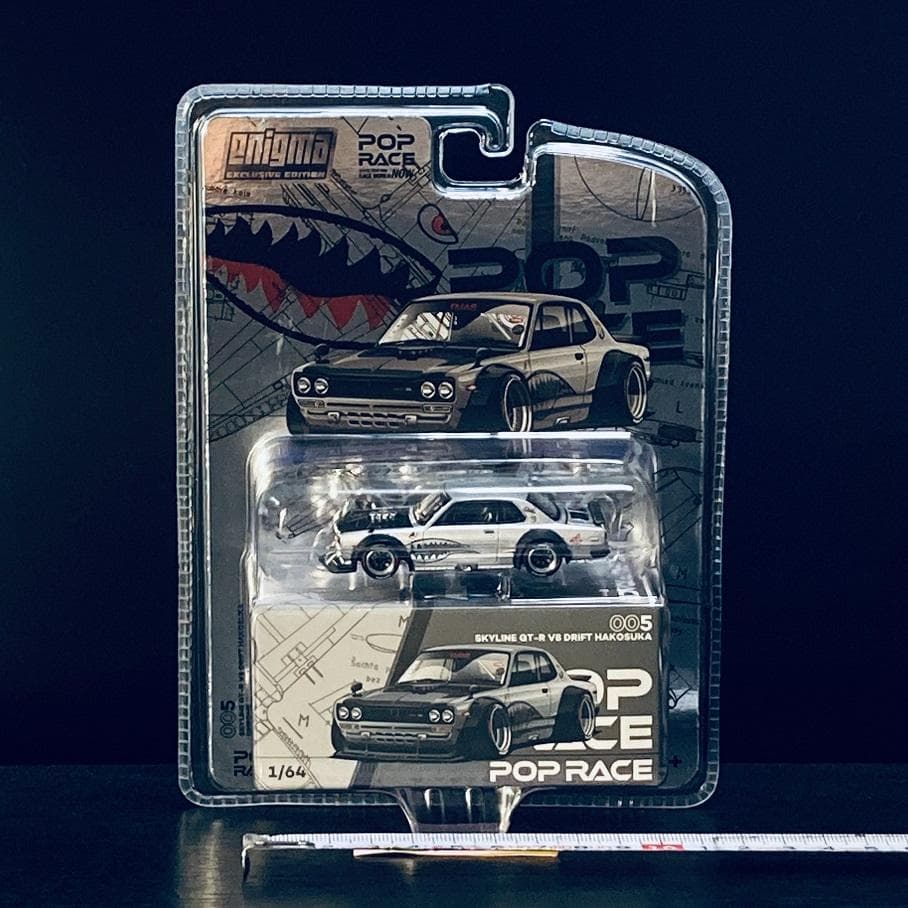 【ふわふわ】1/64 橙ケンメリ & 銀ハコスカ & 白黒トレノ