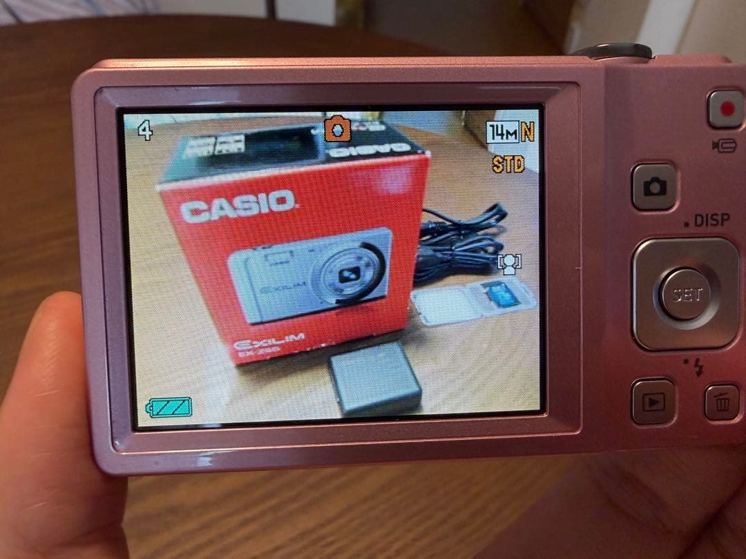 CASIO EXILIM EX-ZS5 ピンク カシオ エクシリム デジカメ 箱