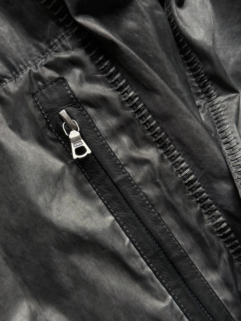 ISAAC SELLAM/リフレクティブ コールドダイ リバーシブルコート