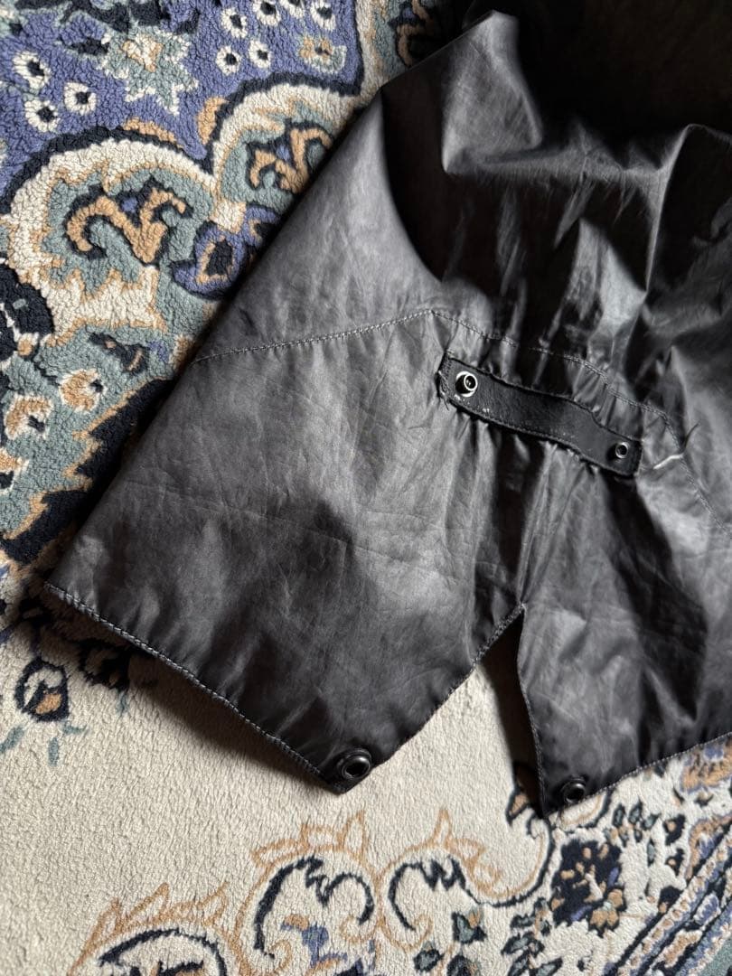 ISAAC SELLAM/リフレクティブ コールドダイ リバーシブルコート