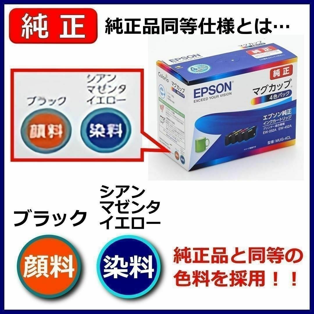 MED-4CL 4色×3セット 顔料黒 エプソン プリンター インク メダマヤキ