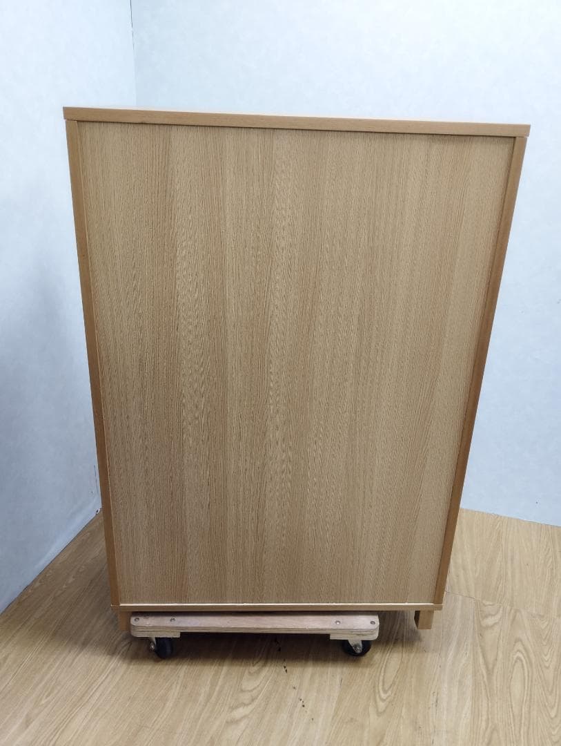 K☆195 無印良品 6段チェスト タモ材