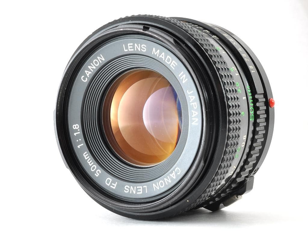 美品 キヤノン Canon AE-1 NEW FD 50mm f1.8 動作品