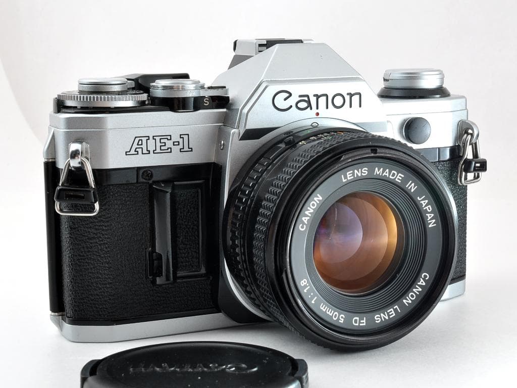 美品 キヤノン Canon AE-1 NEW FD 50mm f1.8 動作品