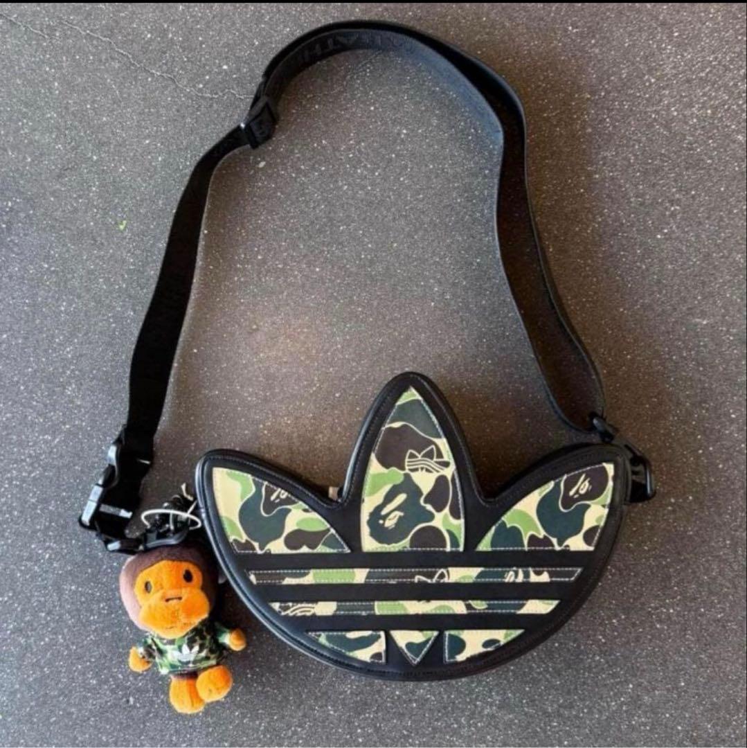 バッグ BAPE x Adidas Camo Trefoil Shoulder Bag