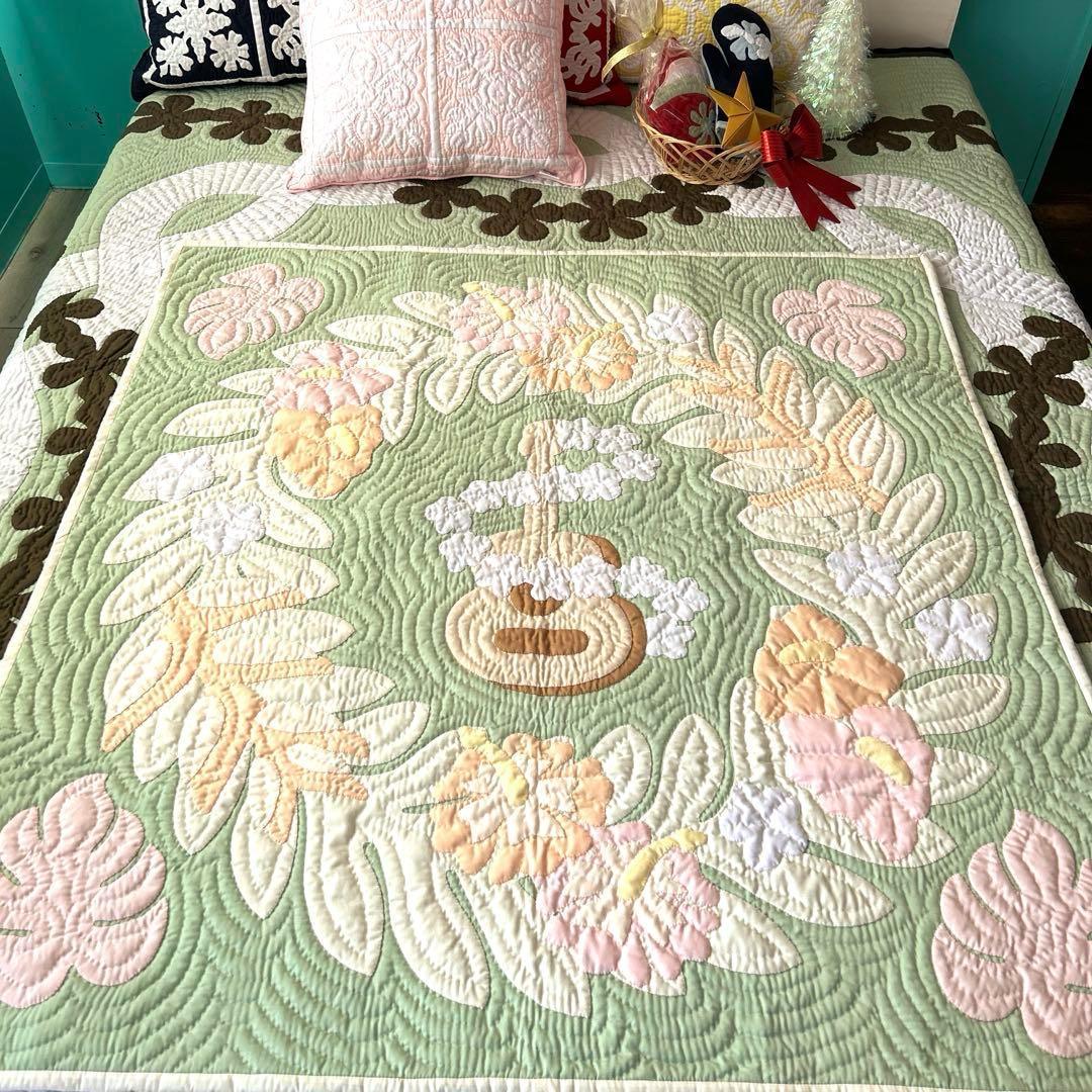 在庫一掃セール!! ♡ウクレレ♡105x105♡ライトセルドングリーン♡