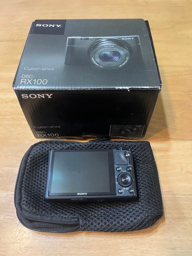 美品SONY Cyber-shot DSC-RX100本体 充電器 取説 化粧箱