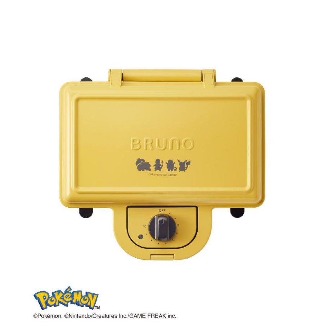 BRUNO ブルーノ ポケモン ホットサンドメーカー