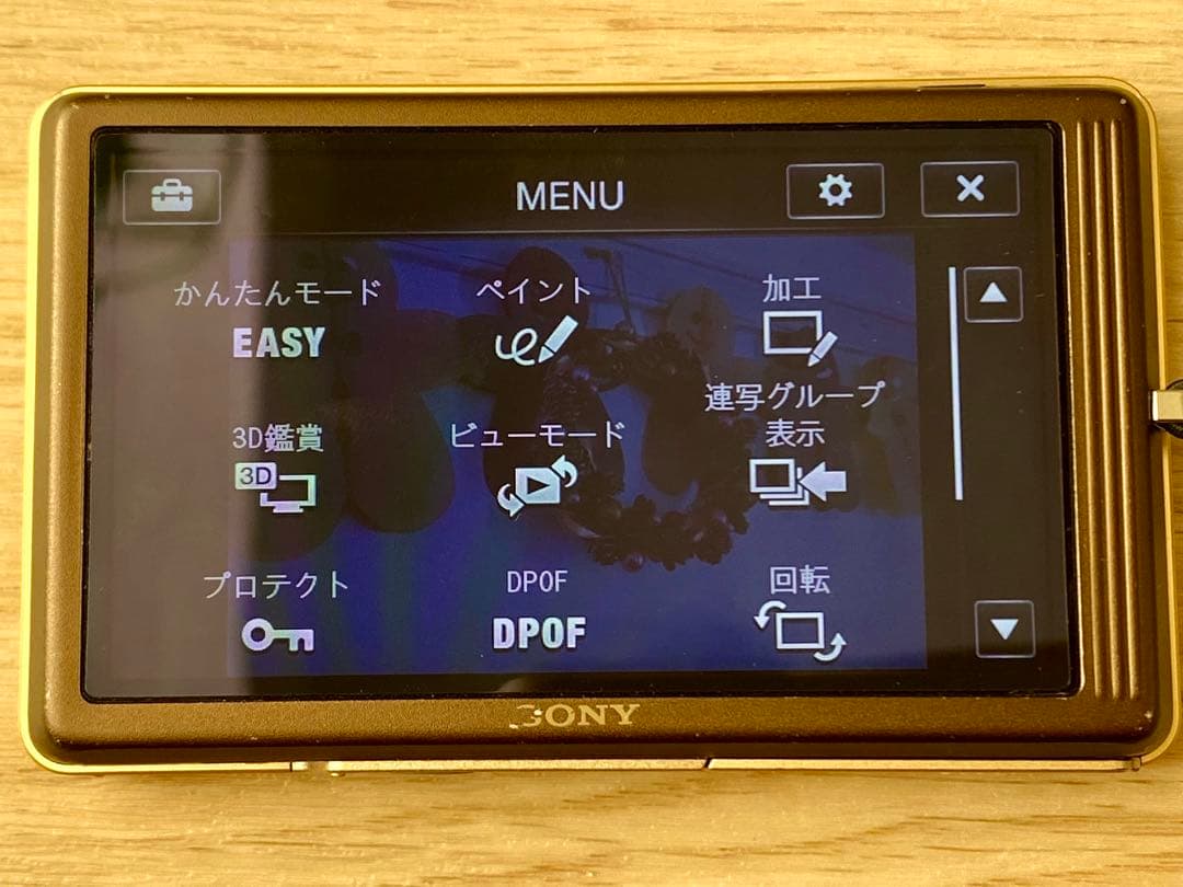 【美品】SONY Cyber-shot DSC-TX9 ゴールド