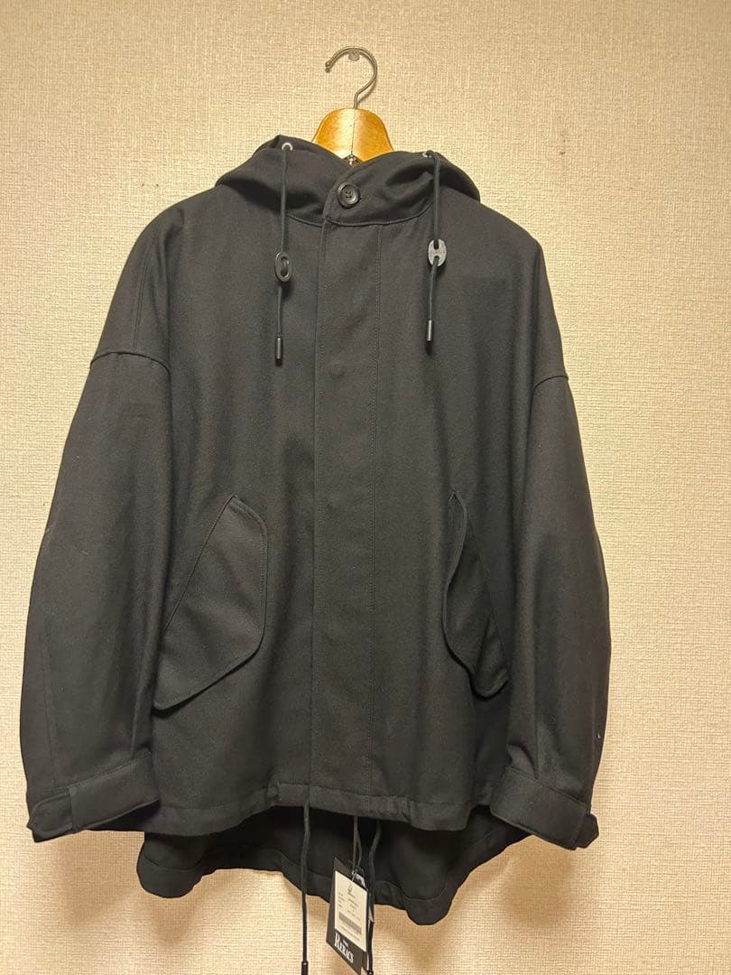 THE RERACS ショートモッズコート　ブラック　21aw 新品　サイズ38