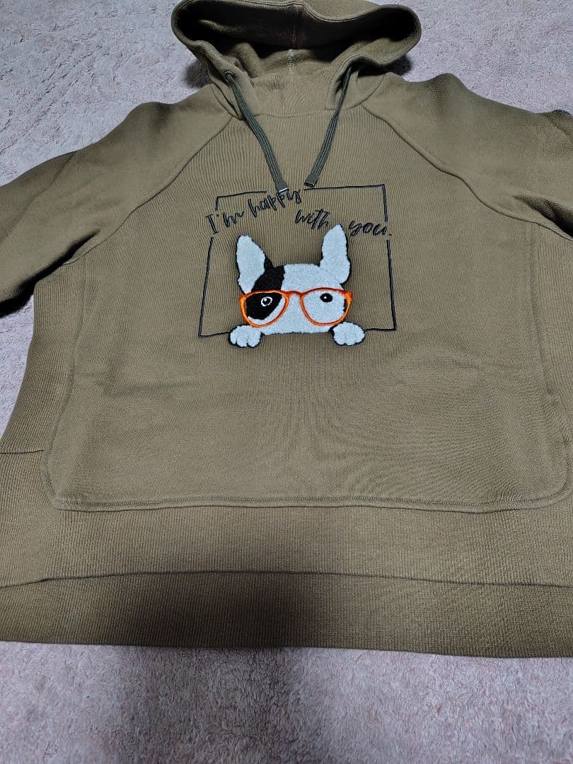 ミスエディコレクション　ハッピーくんのパーカー