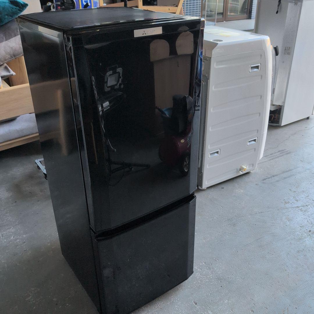 送料込み★三菱 146L 冷蔵庫2017年 【MR-P15A-B】