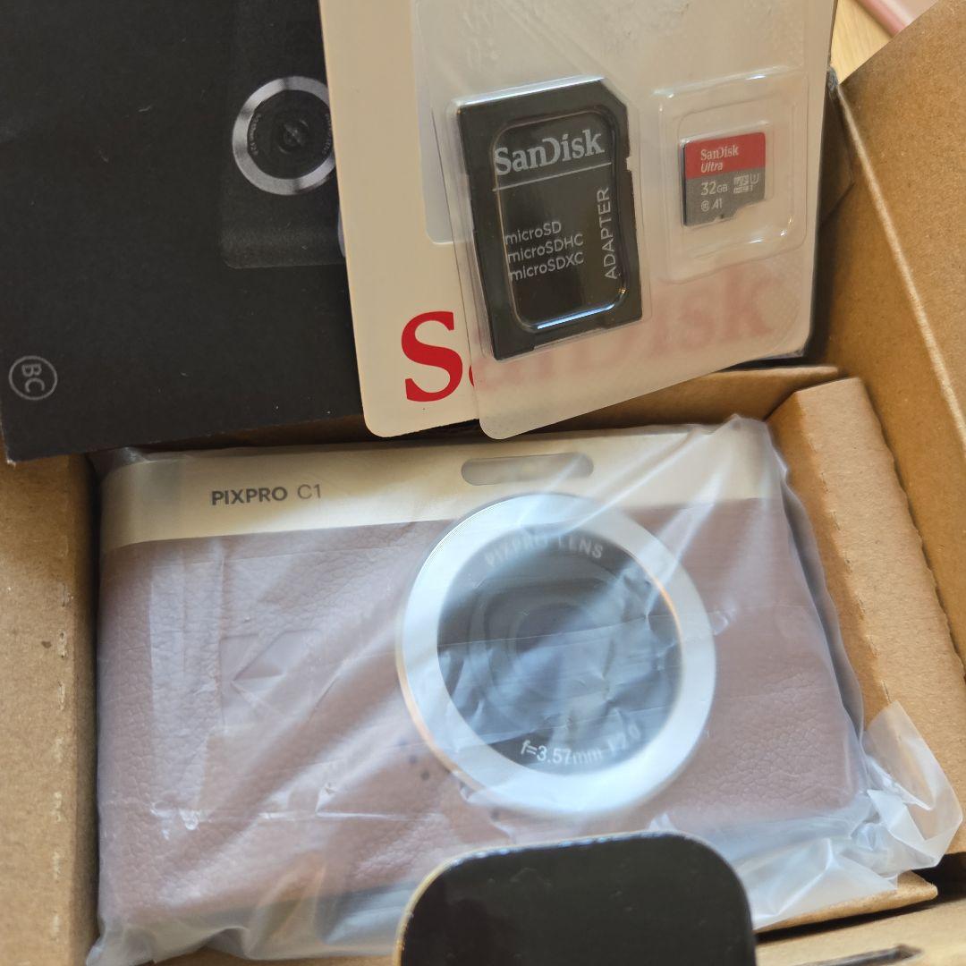 Kodak PIXPRO C1 新品未使用　メモリーカード付き　早い者勝ち
