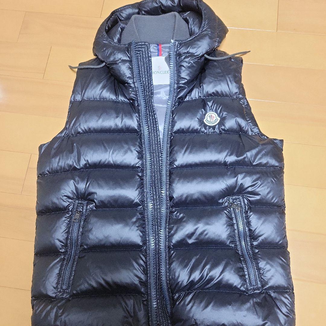 MONCLER バルトロメ ダークネイビー ダウンベスト サイズ2