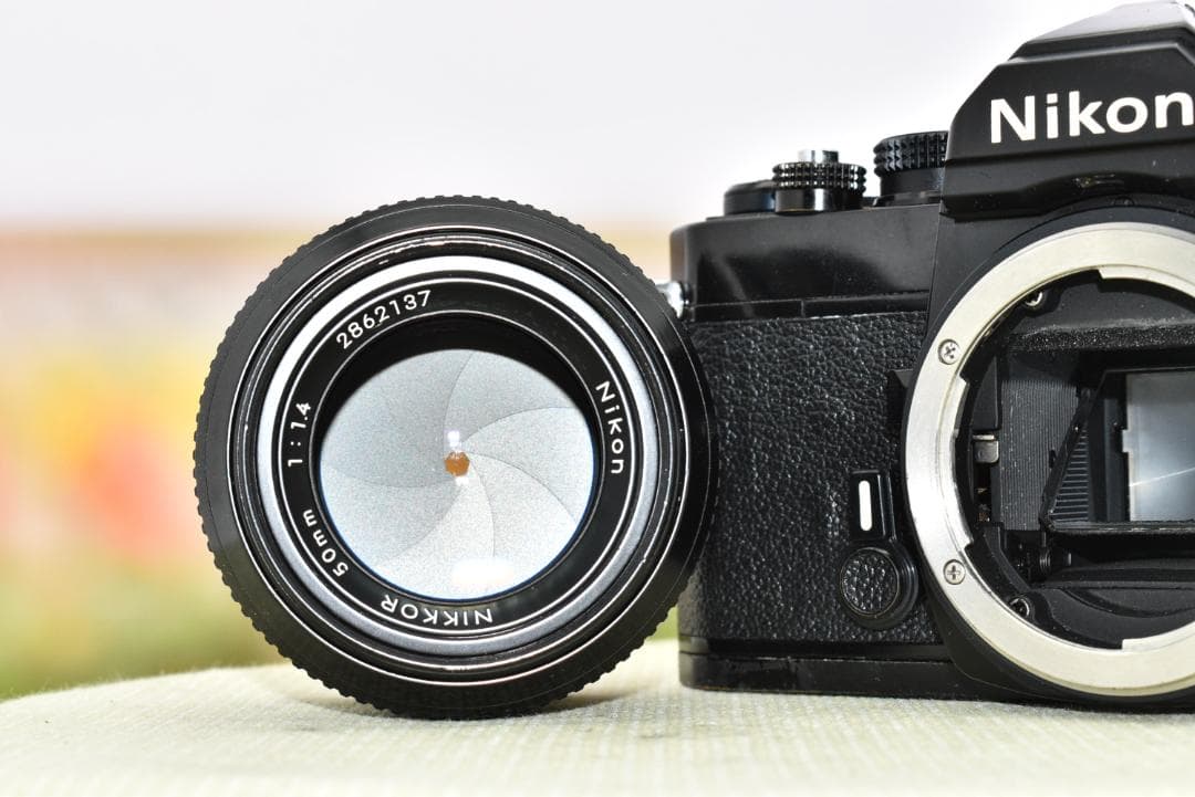 【整備済】ニコン Nikon FM + NIKKOR 50mm F1.4 非Ai