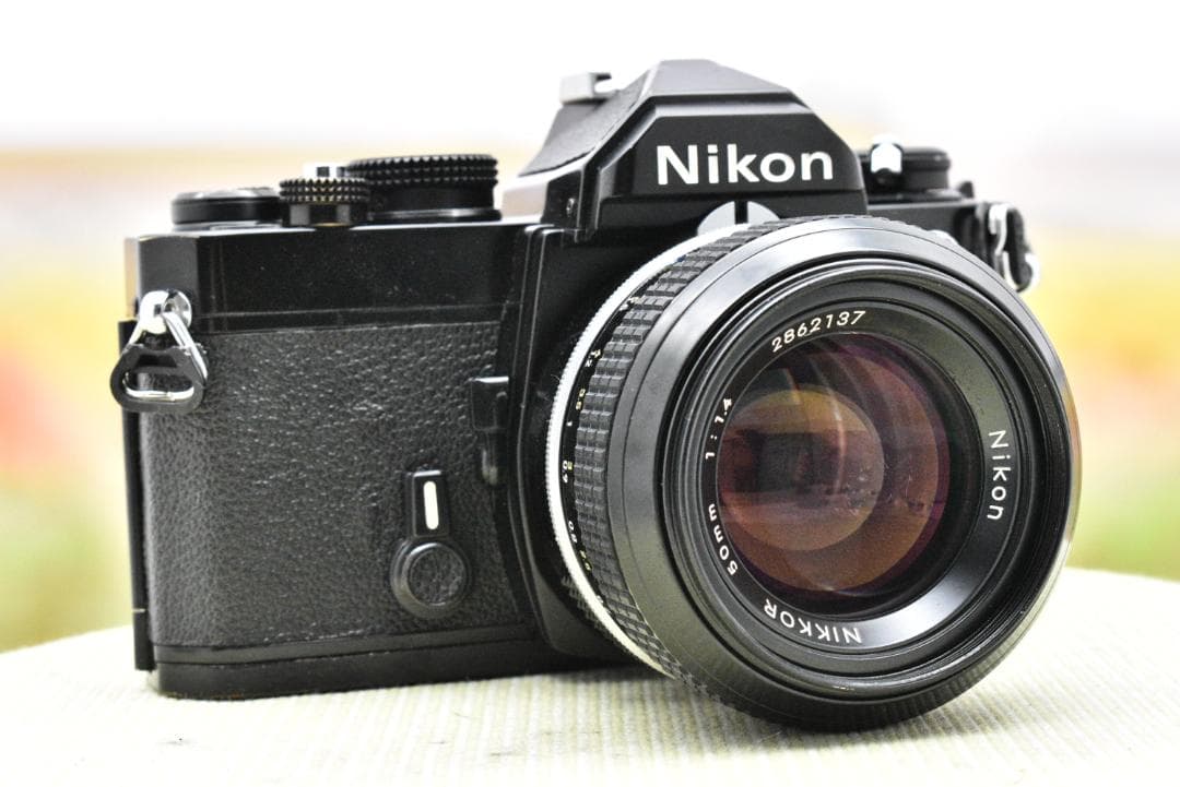 【整備済】ニコン Nikon FM + NIKKOR 50mm F1.4 非Ai