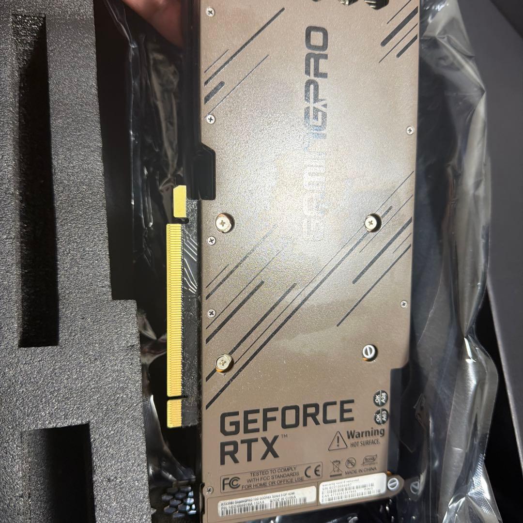 ジャンク扱い PALIT RTX 3080 GAMINGPRO 10G