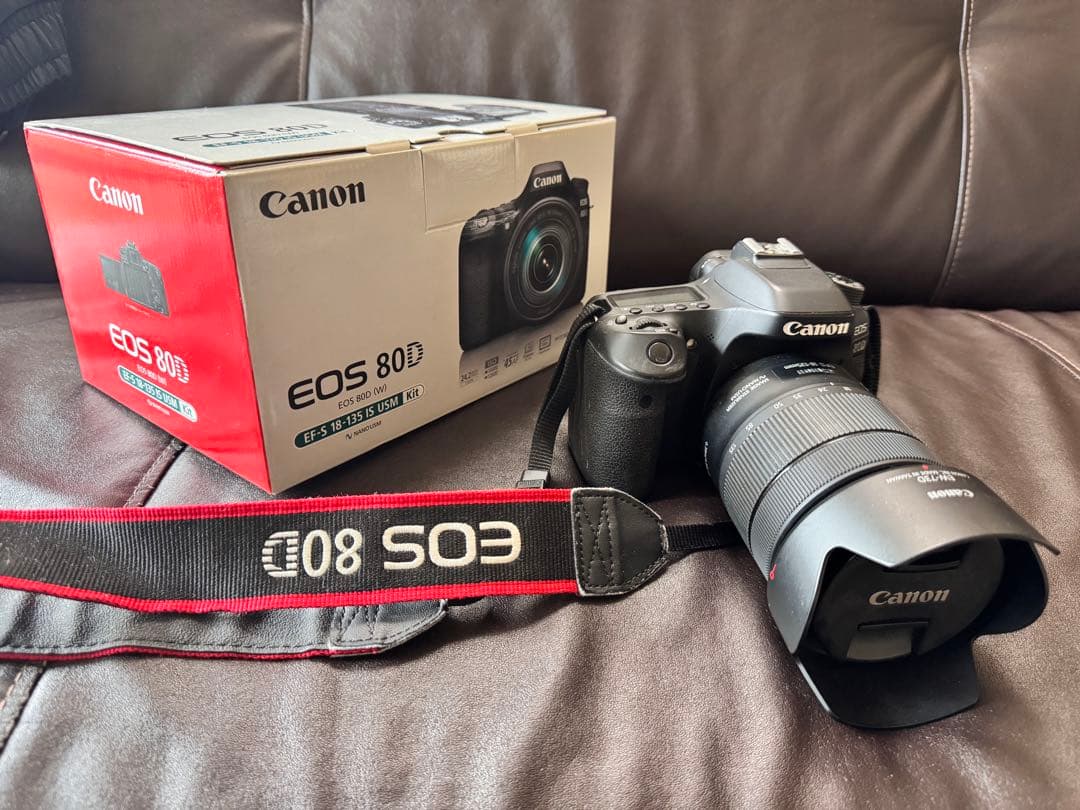 ◆12日8時まで限定値下げ中◆Canon EOS 80D デジタル一眼レフカメラ